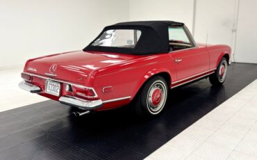 Mercedes-benz-280sl-1968-Signal-Red-Cream