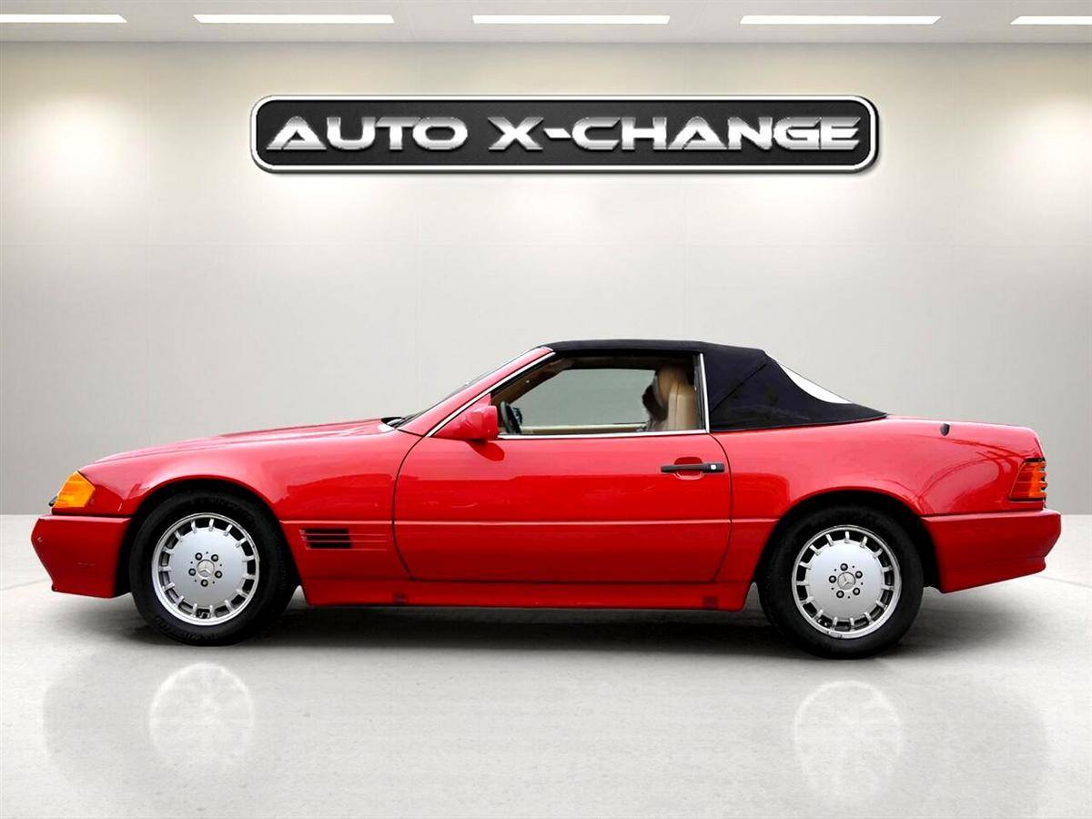 Mercedes-benz-300-1991-red