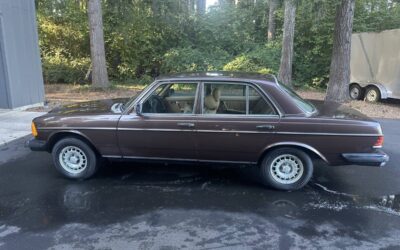 Mercedes benz 300d turbodiesel 1982