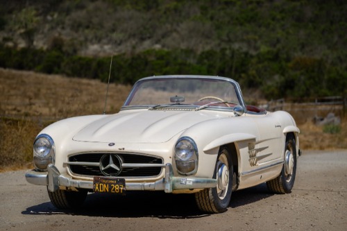 Mercedes-benz-300sl-1960-Gray-Red-1