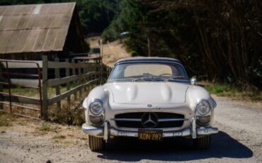 Mercedes-benz-300sl-1960-Gray-Red