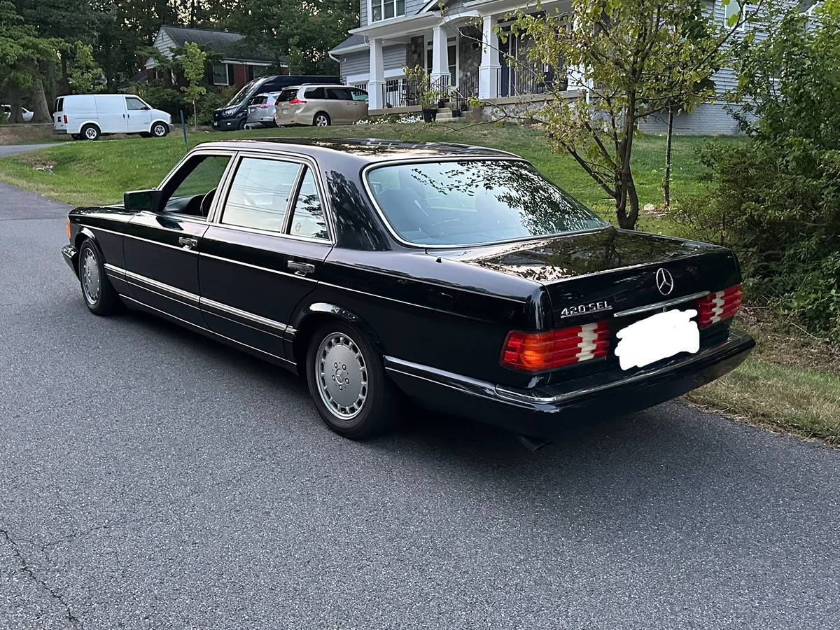 Mercedes-benz-420sel-1991-black-2