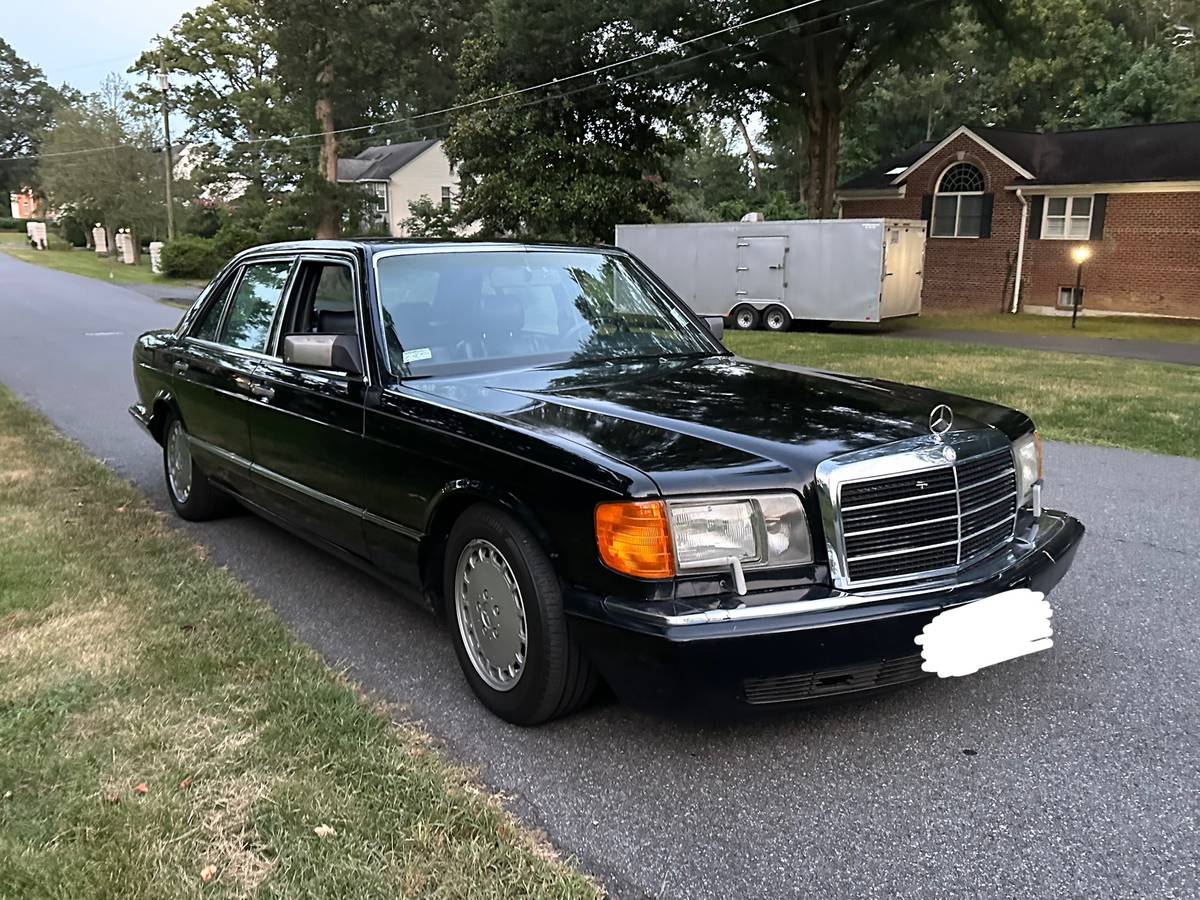 Mercedes-benz-420sel-1991-black
