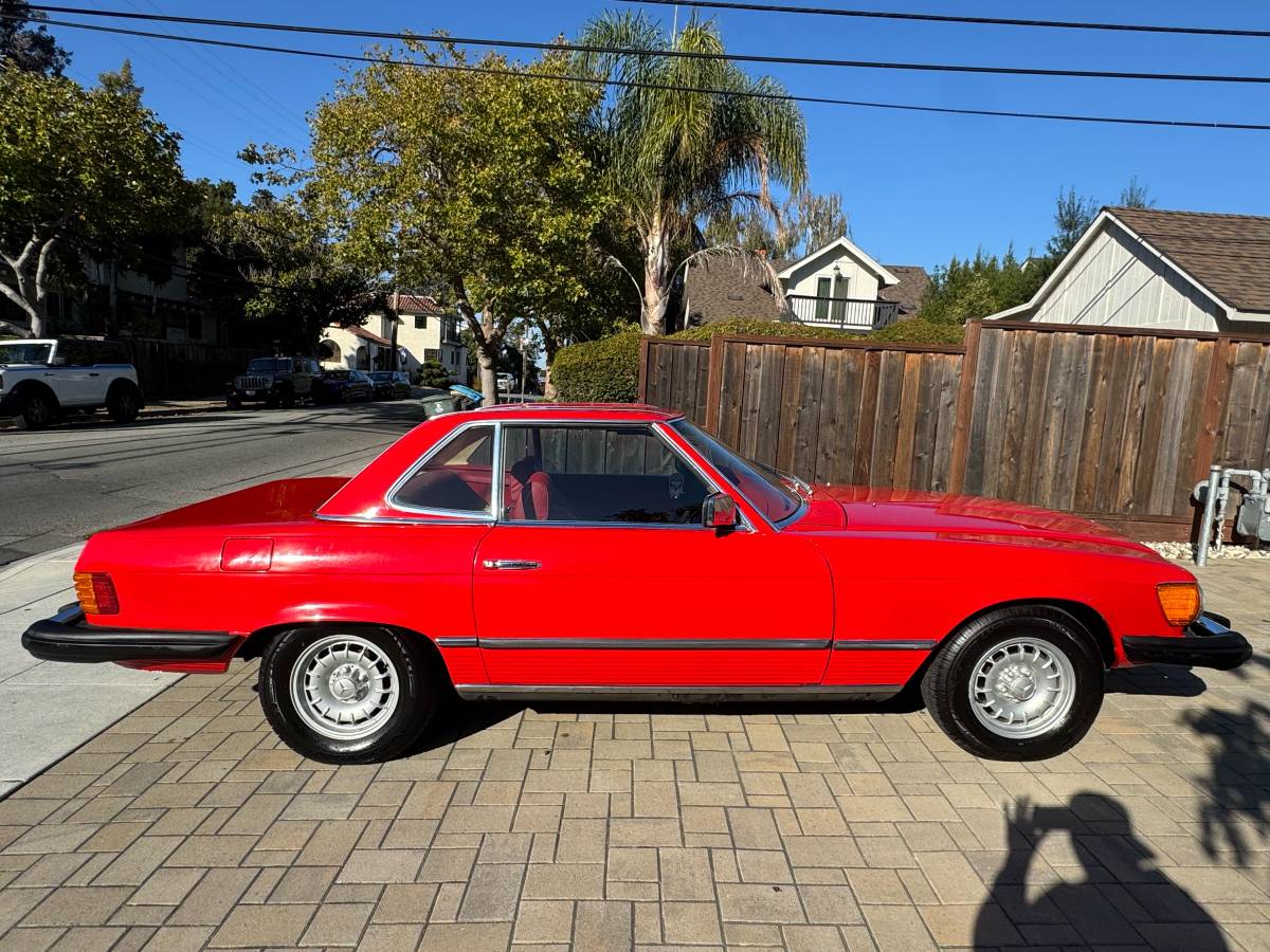 Mercedes-benz-450sl-1977-red