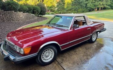 Mercedes-benz-450sl-1978-red