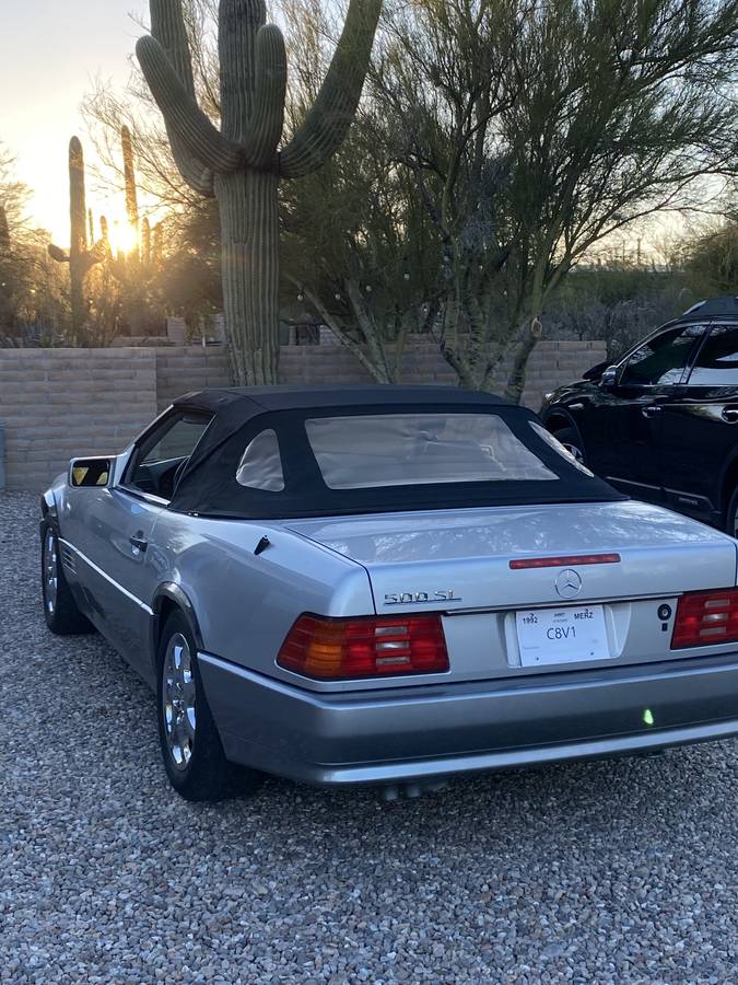 Mercedes-benz-500sl-1992-silver-1