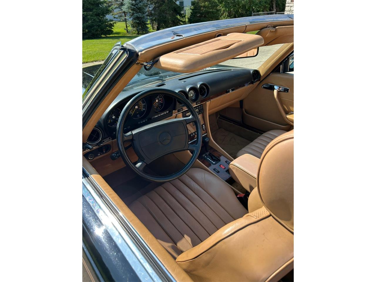 Mercedes-benz-560sl-1986-Black-Classic-Tan-8