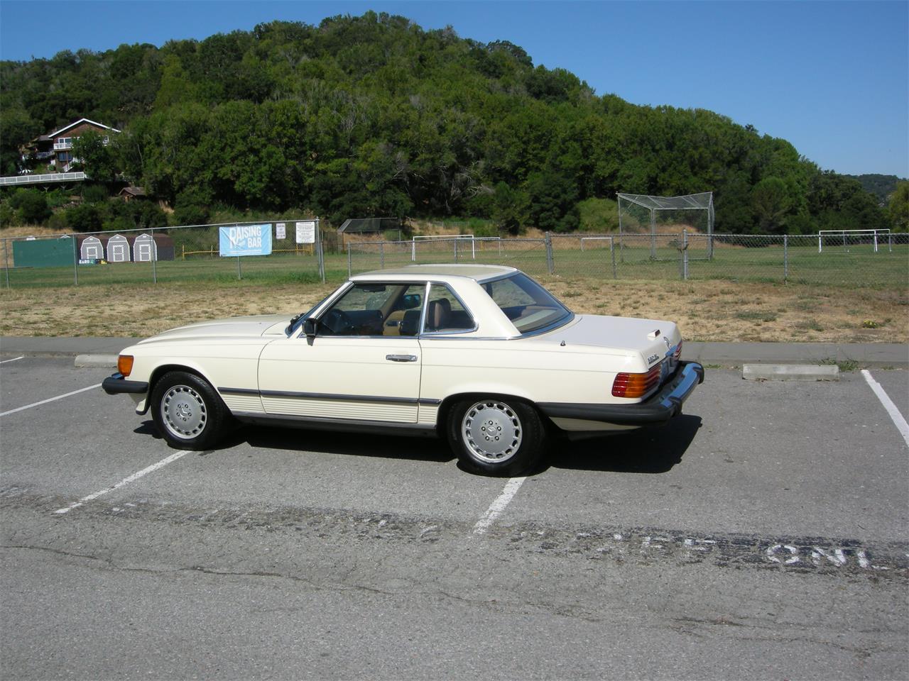 Mercedes-benz-560sl-1986-Light-Ivory-Palomino-1