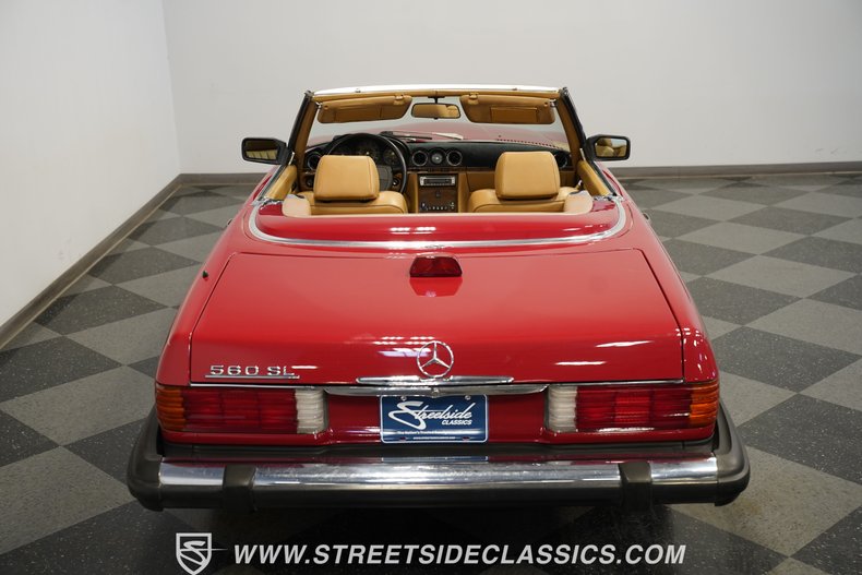 Mercedes-benz-560sl-1987-Red-Tan-1