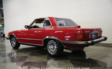 Mercedes-benz-560sl-1987-Red-Tan-13