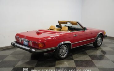Mercedes-benz-560sl-1987-Red-Tan-19