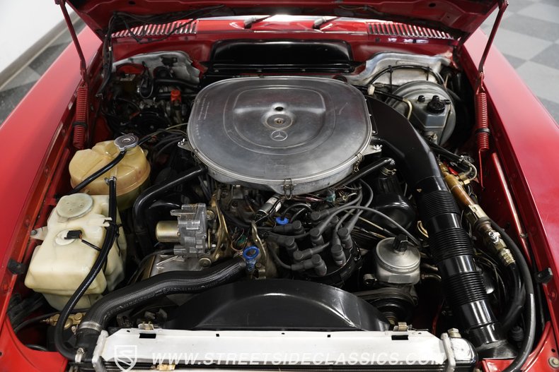 Mercedes-benz-560sl-1987-Red-Tan-2