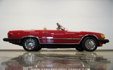 Mercedes-benz-560sl-1987-Red-Tan-20