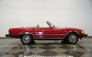 Mercedes-benz-560sl-1987-Red-Tan-21