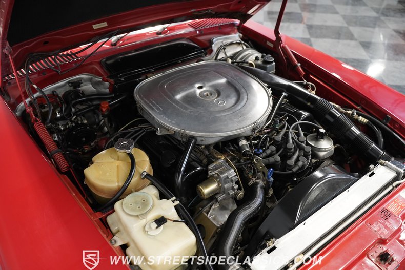 Mercedes-benz-560sl-1987-Red-Tan-39