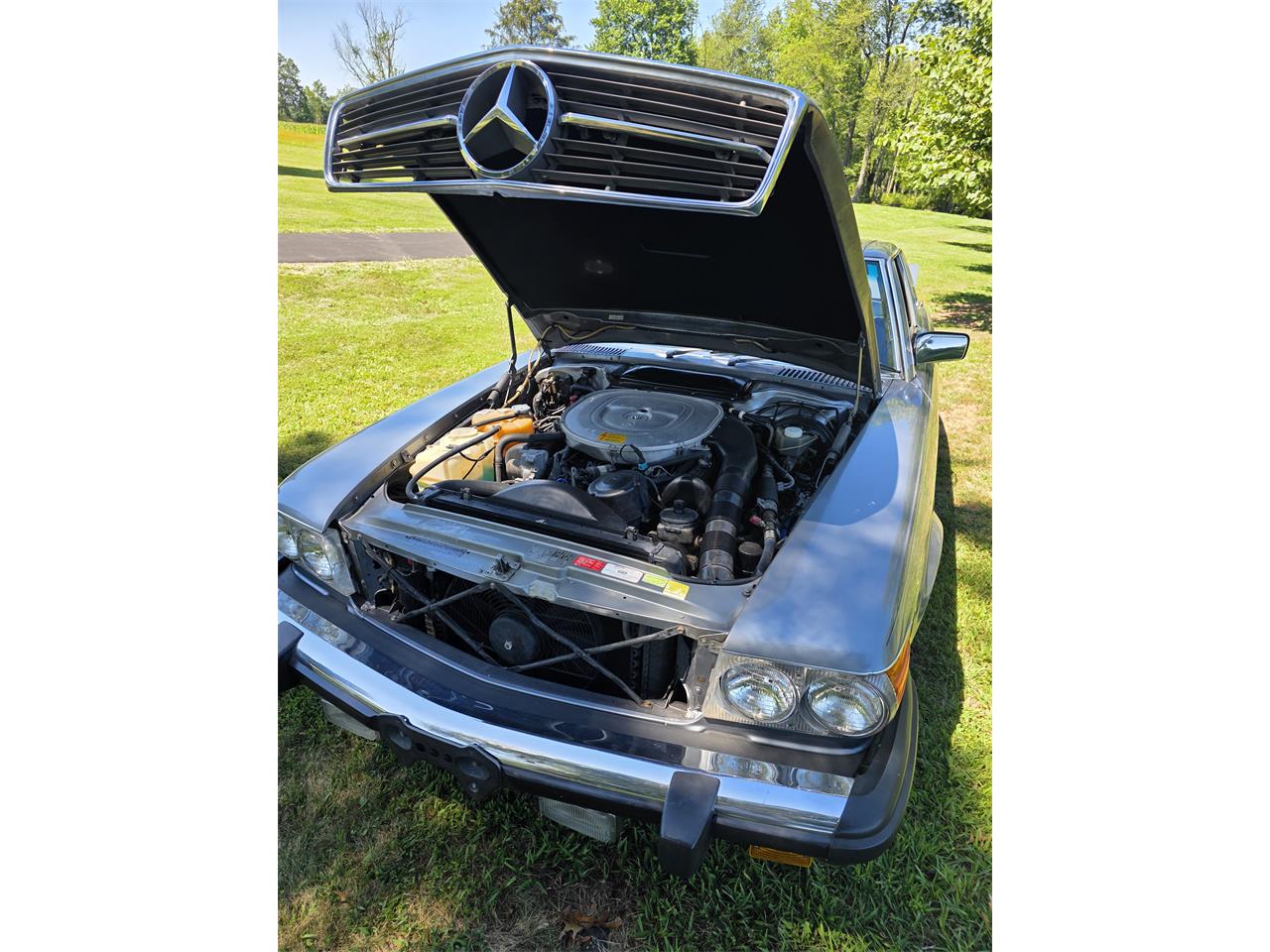 Mercedes-benz-560sl-1988-Gray-Royal-Blue-12