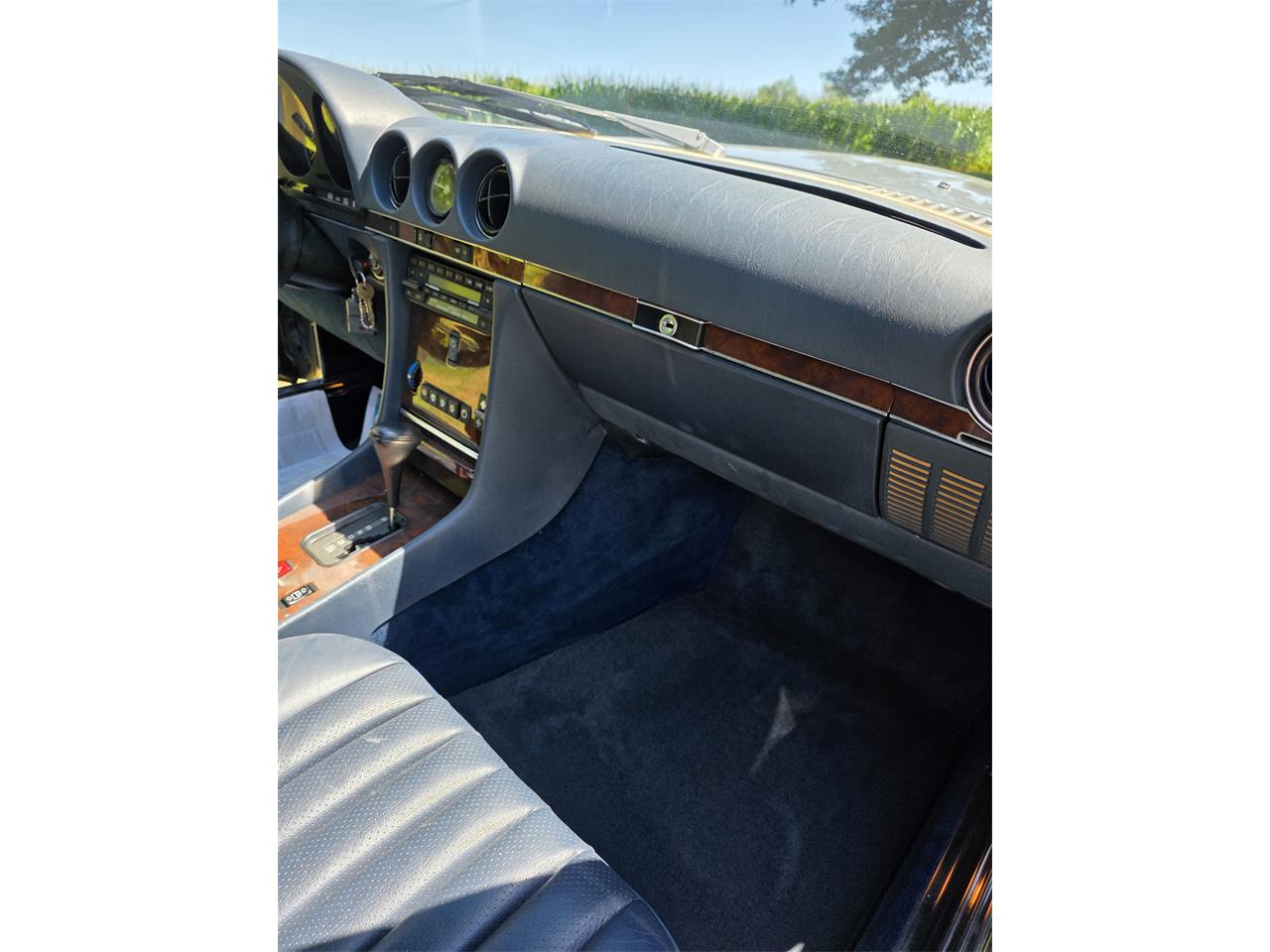 Mercedes-benz-560sl-1988-Gray-Royal-Blue-8