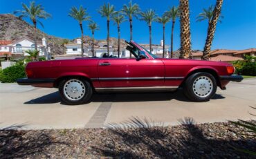 Mercedes-benz-560sl-1989-Red-Black-1