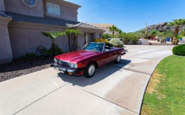 Mercedes-benz-560sl-1989-Red-Black-10