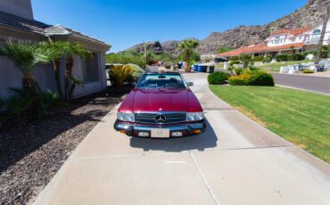 Mercedes-benz-560sl-1989-Red-Black-12