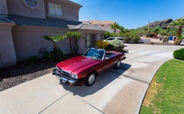 Mercedes-benz-560sl-1989-Red-Black-15