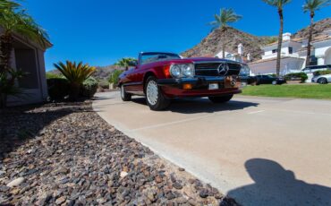 Mercedes-benz-560sl-1989-Red-Black-21