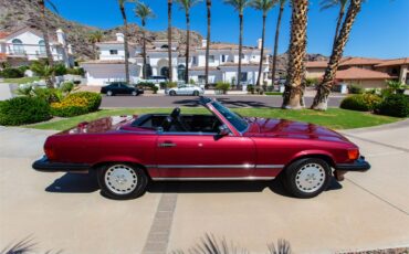 Mercedes-benz-560sl-1989-Red-Black-22