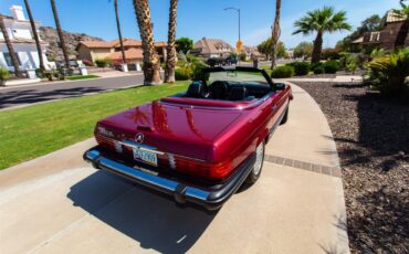 Mercedes-benz-560sl-1989-Red-Black-23