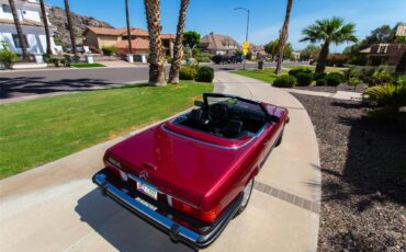 Mercedes-benz-560sl-1989-Red-Black-24