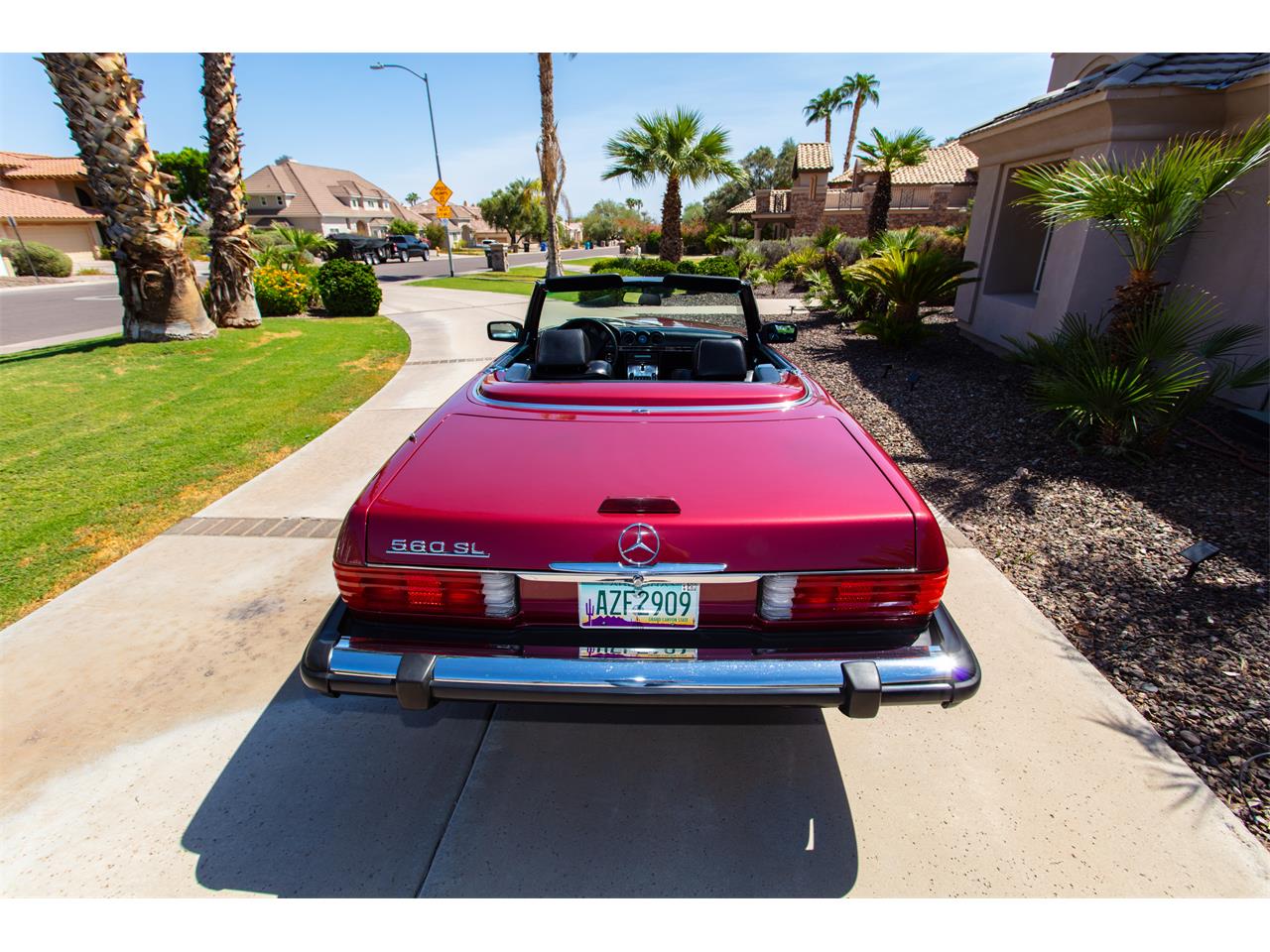 Mercedes-benz-560sl-1989-Red-Black-27