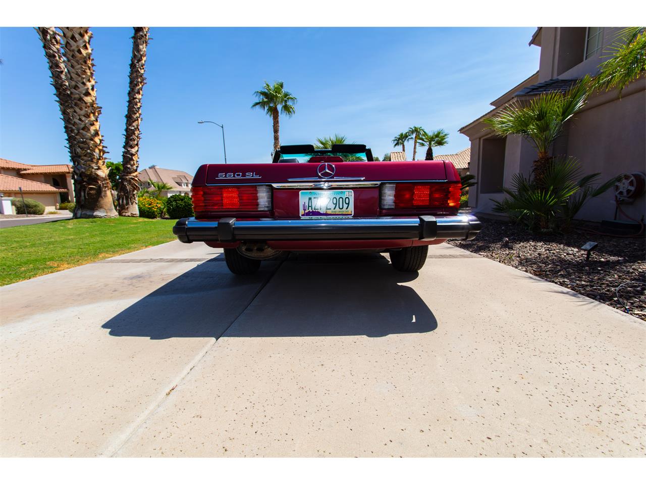 Mercedes-benz-560sl-1989-Red-Black-28