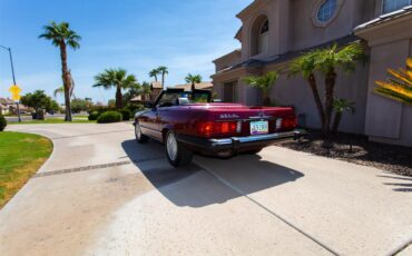 Mercedes-benz-560sl-1989-Red-Black-31