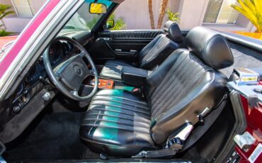 Mercedes-benz-560sl-1989-Red-Black-38
