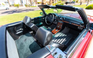 Mercedes-benz-560sl-1989-Red-Black-39