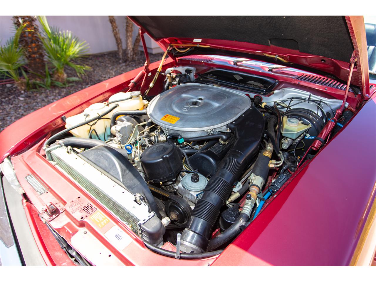 Mercedes-benz-560sl-1989-Red-Black-43