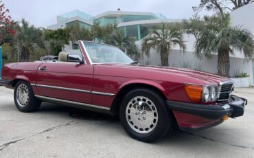 Mercedes-benz-560sl-1989-red