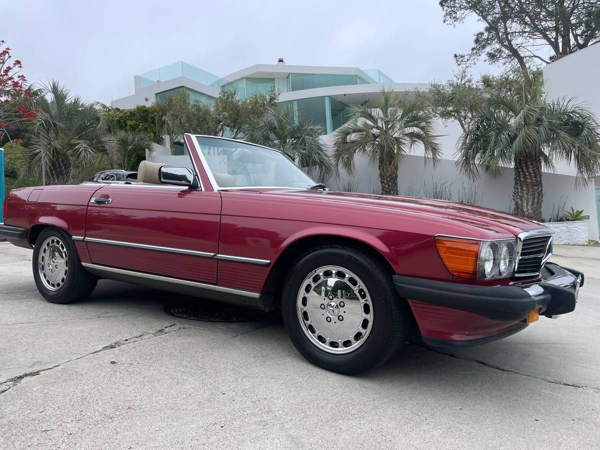 Mercedes-benz-560sl-1989-red