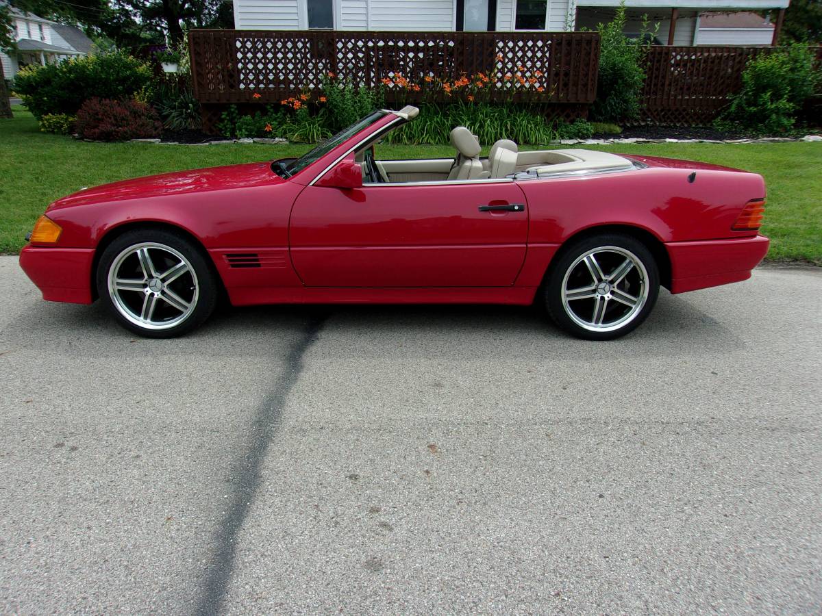 Mercedes-benz-s-class-1994-red