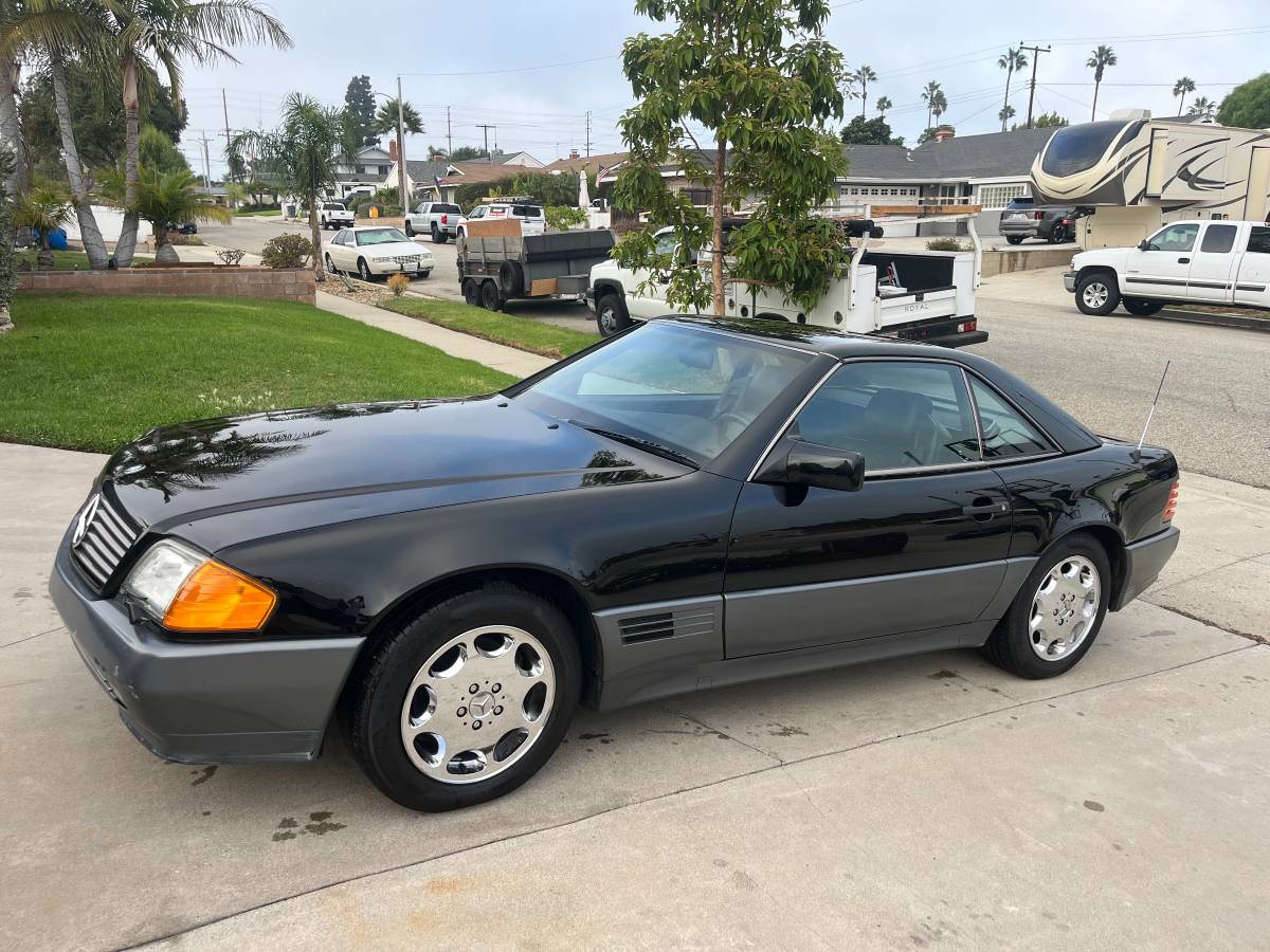 Mercedes-benz-sl500-1992-black