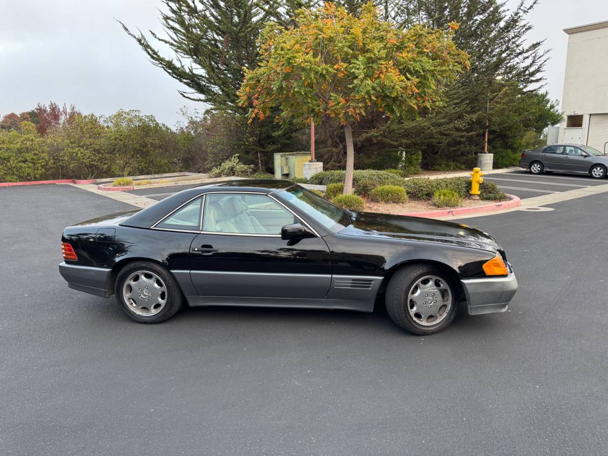 Mercedes-benz-sl500-1993-black