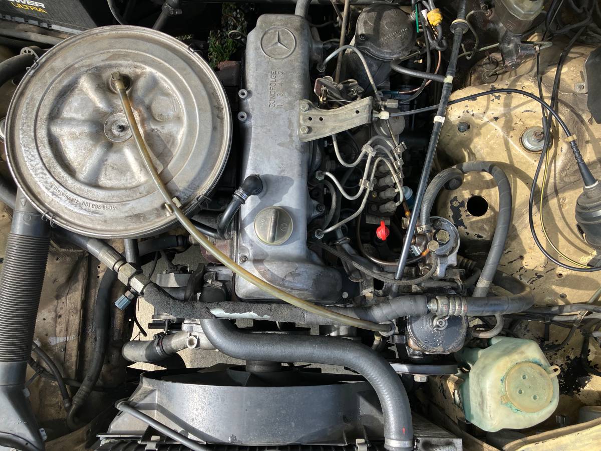 Mercedes-diesel-1980-yellow-3