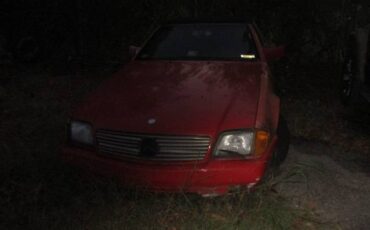 Mercedes-sl-300-1990-red