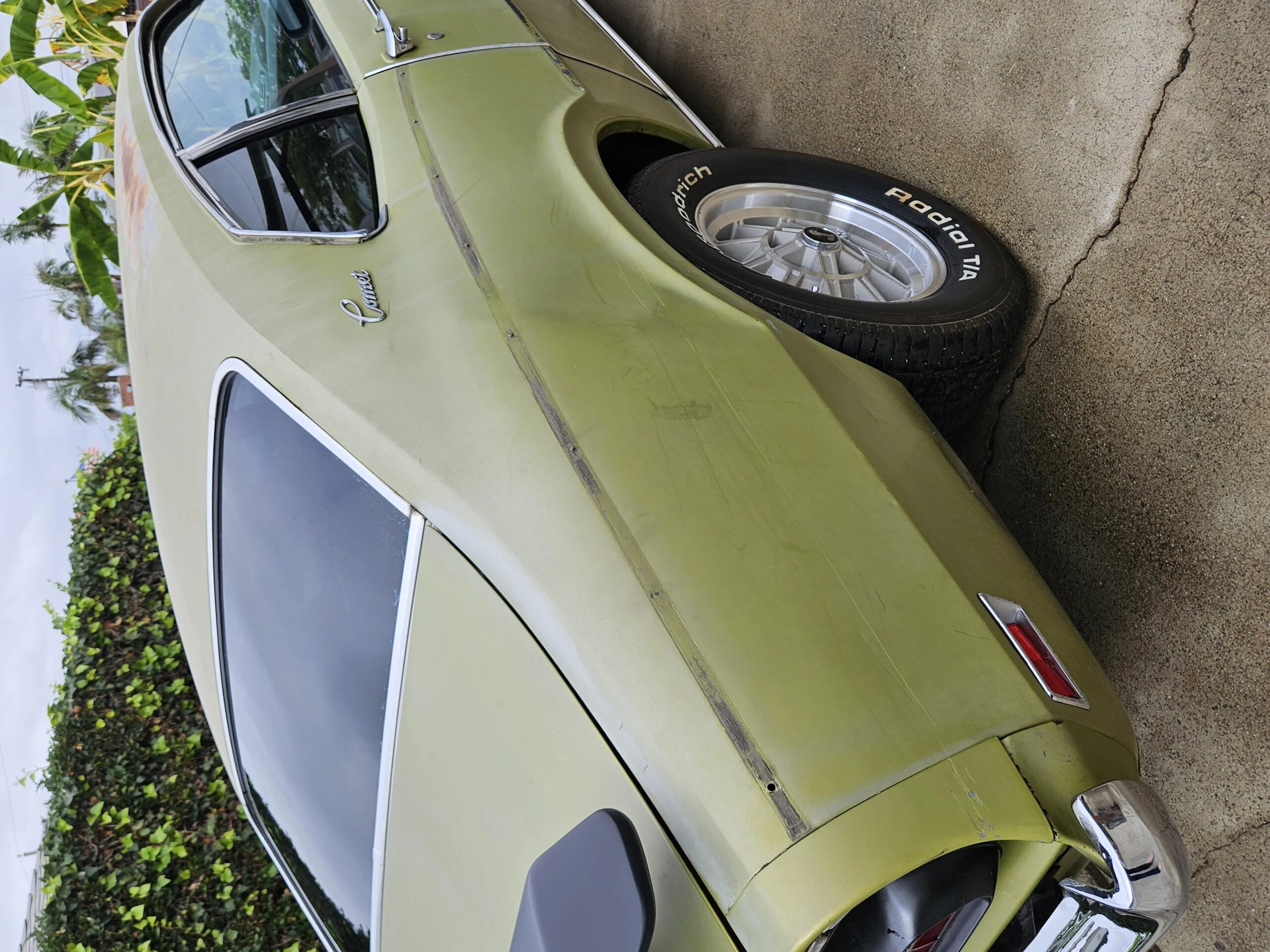 Mercury-Comet-1973-Green-Black