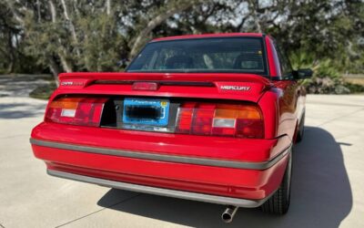 Mercury capri xr2 1991