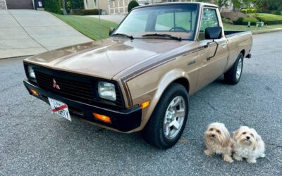 Mitsubishi mighty max regular cab 4-speed 1985