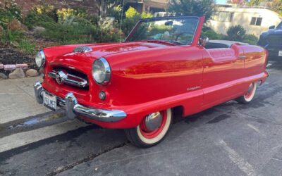 Nash metropolitan convertible 1954
