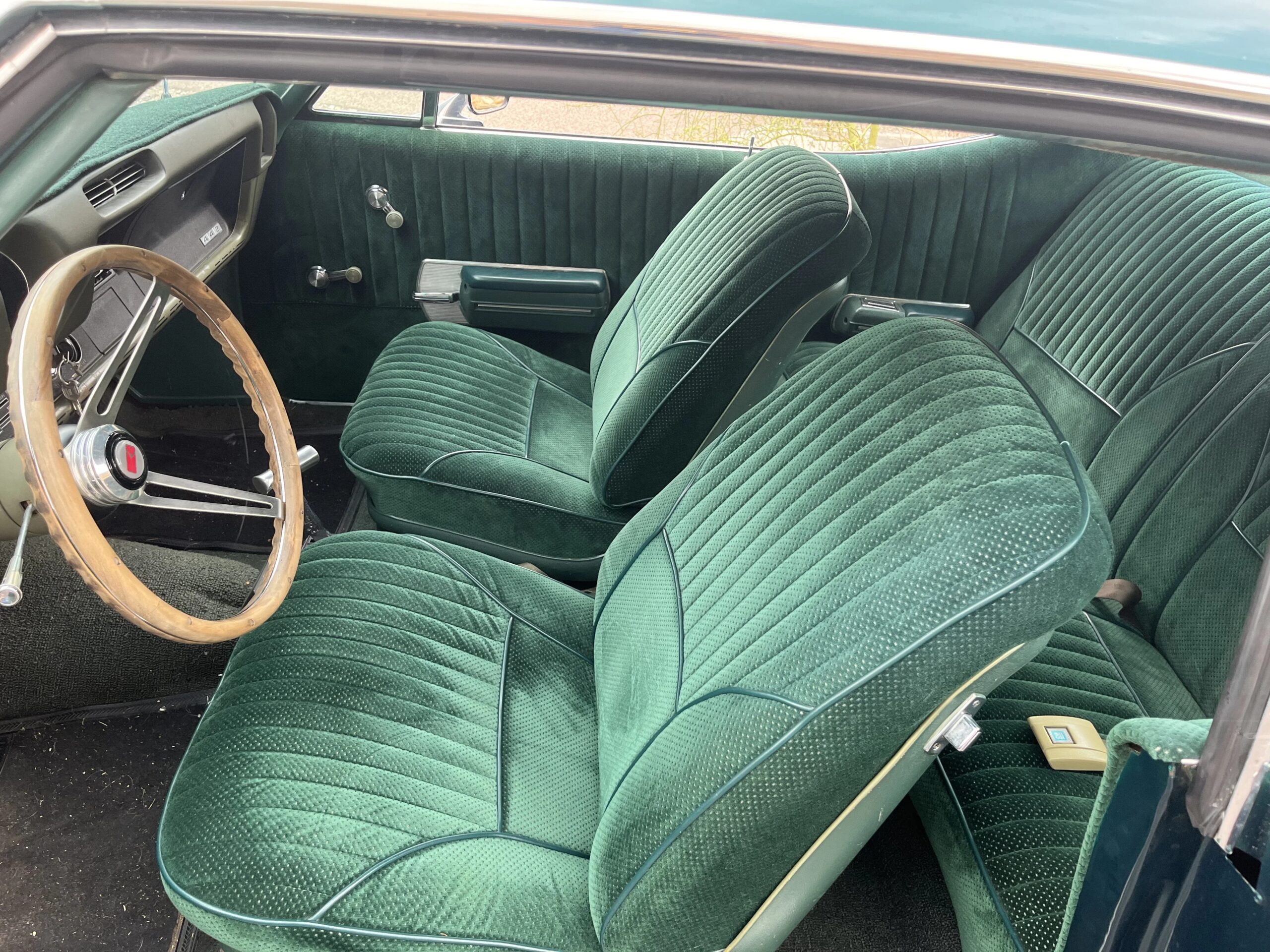Oldsmobile-442-1968-Green-Green-1