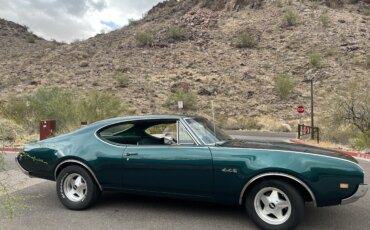 Oldsmobile-442-1968-Green-Green-3