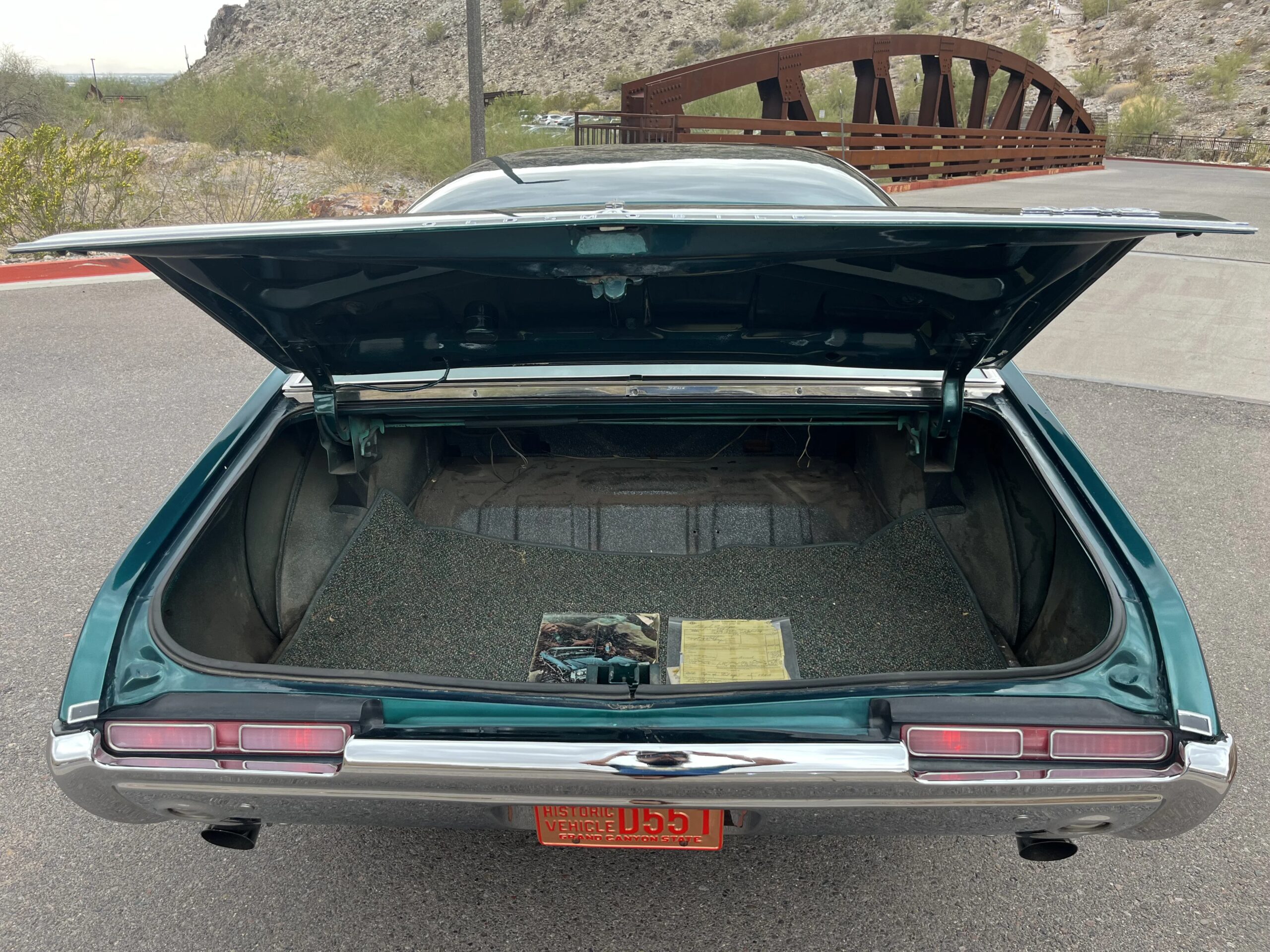 Oldsmobile-442-1968-Green-Green-4
