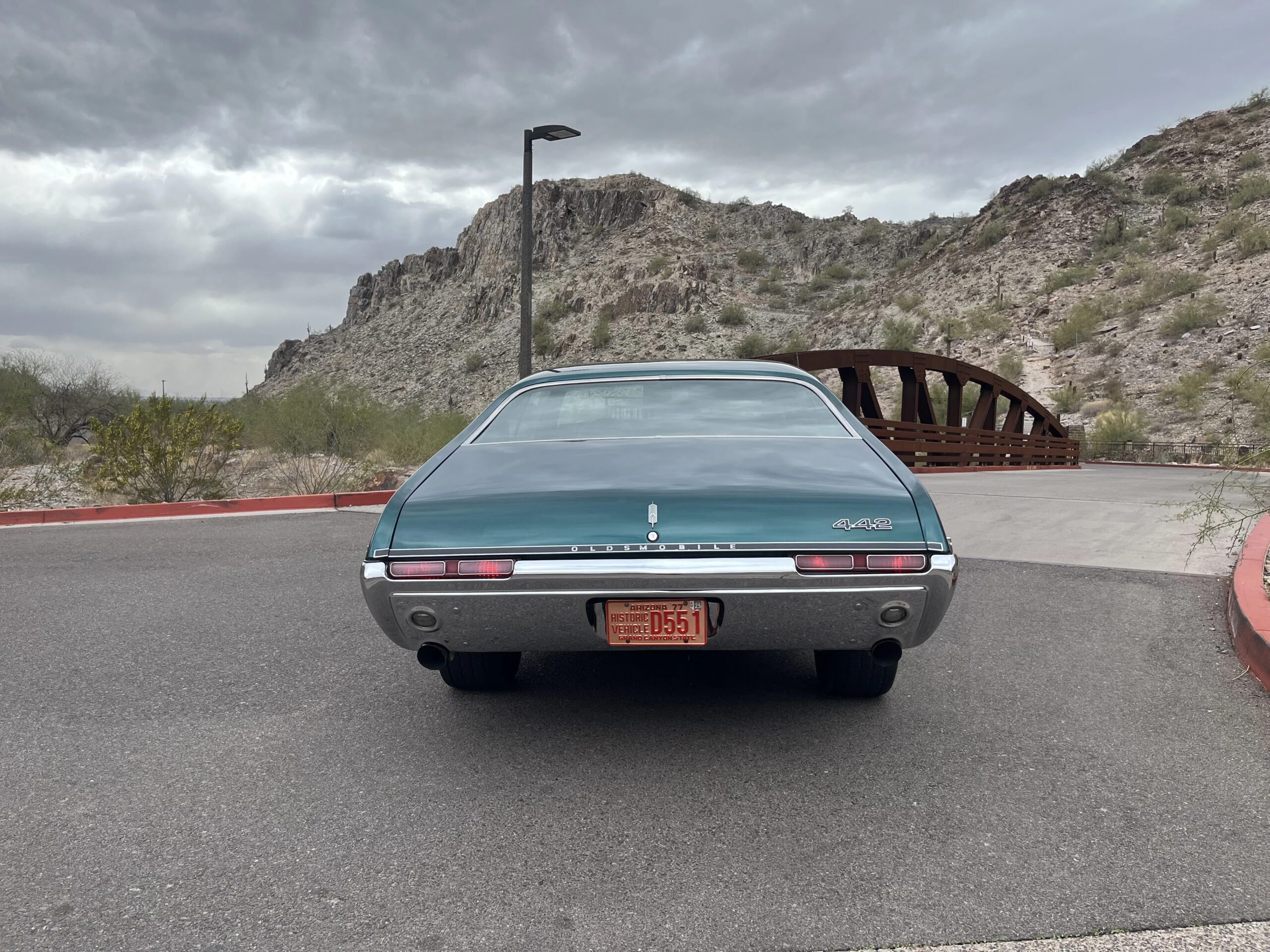 Oldsmobile-442-1968-Green-Green-6